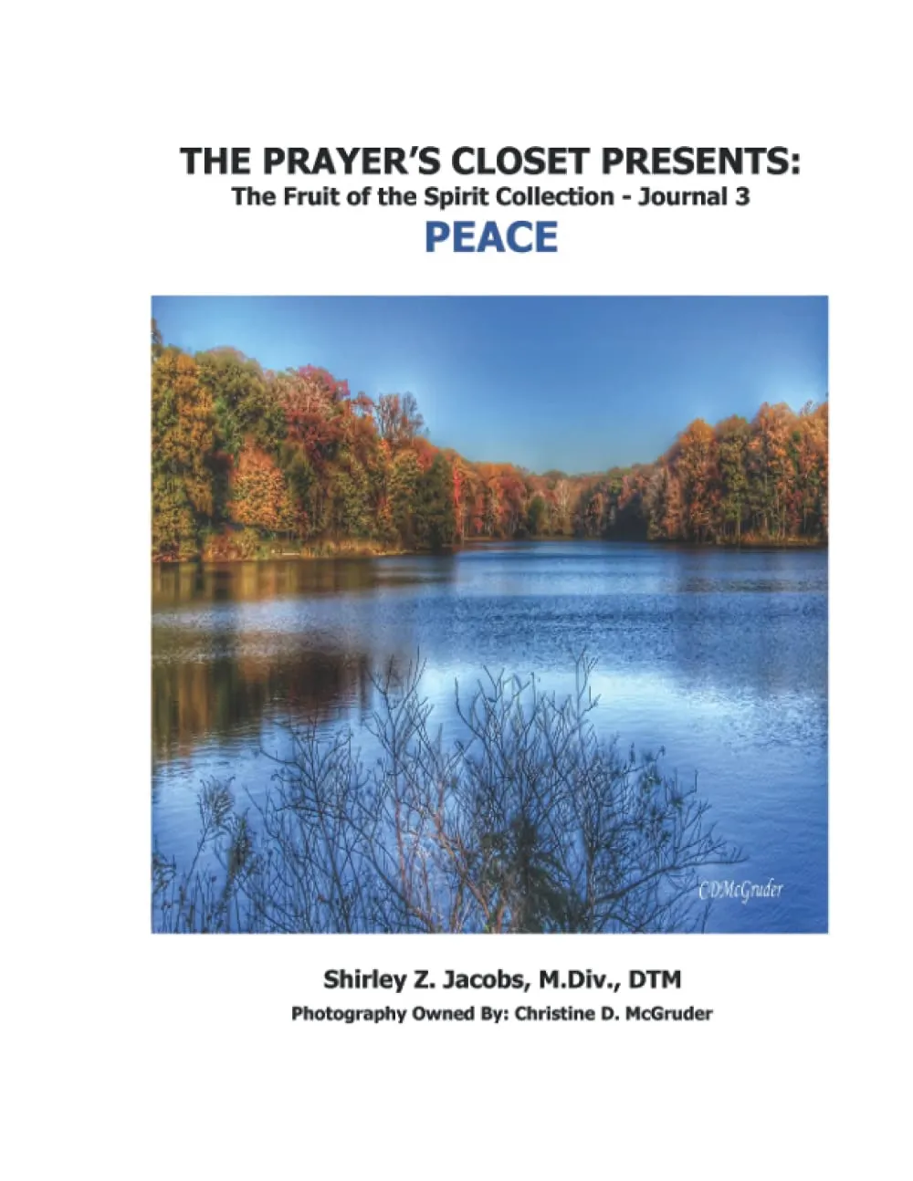 The Prayer's Closet Presents: The Fruit of the Spirit Collection, Peace journal cover