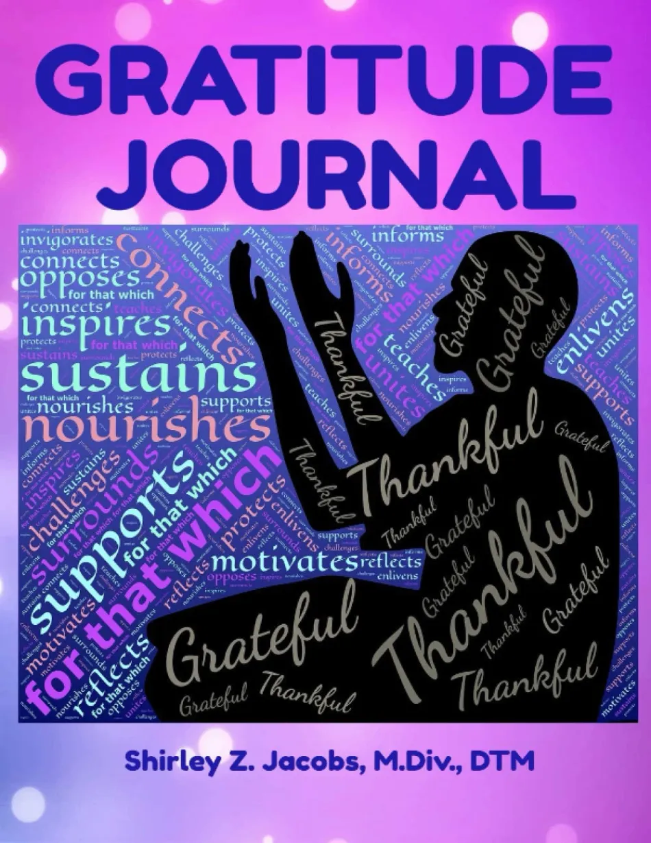 Cover of the Gratitude journal by Shirley Z. Jacobs